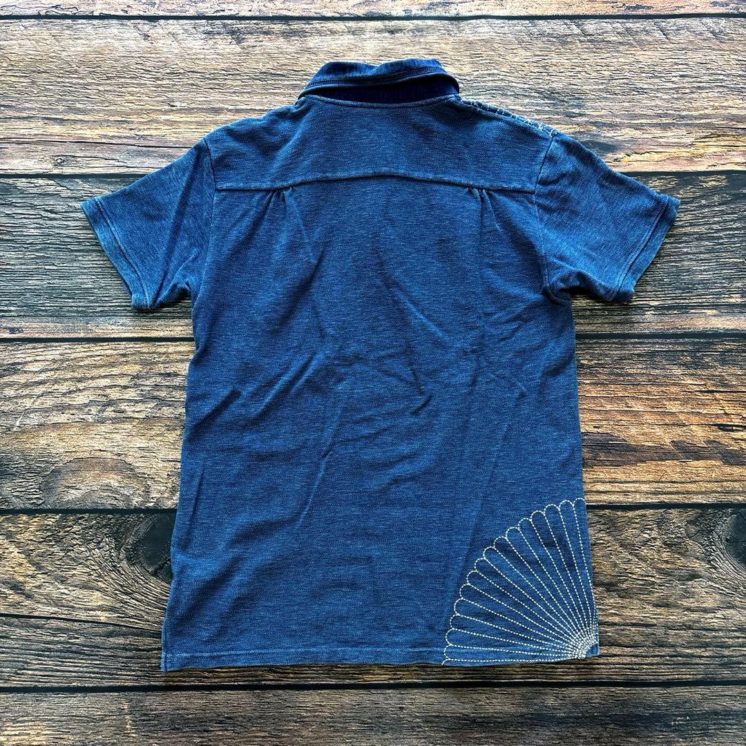 トップス KAPITAL / indigo polo shirts