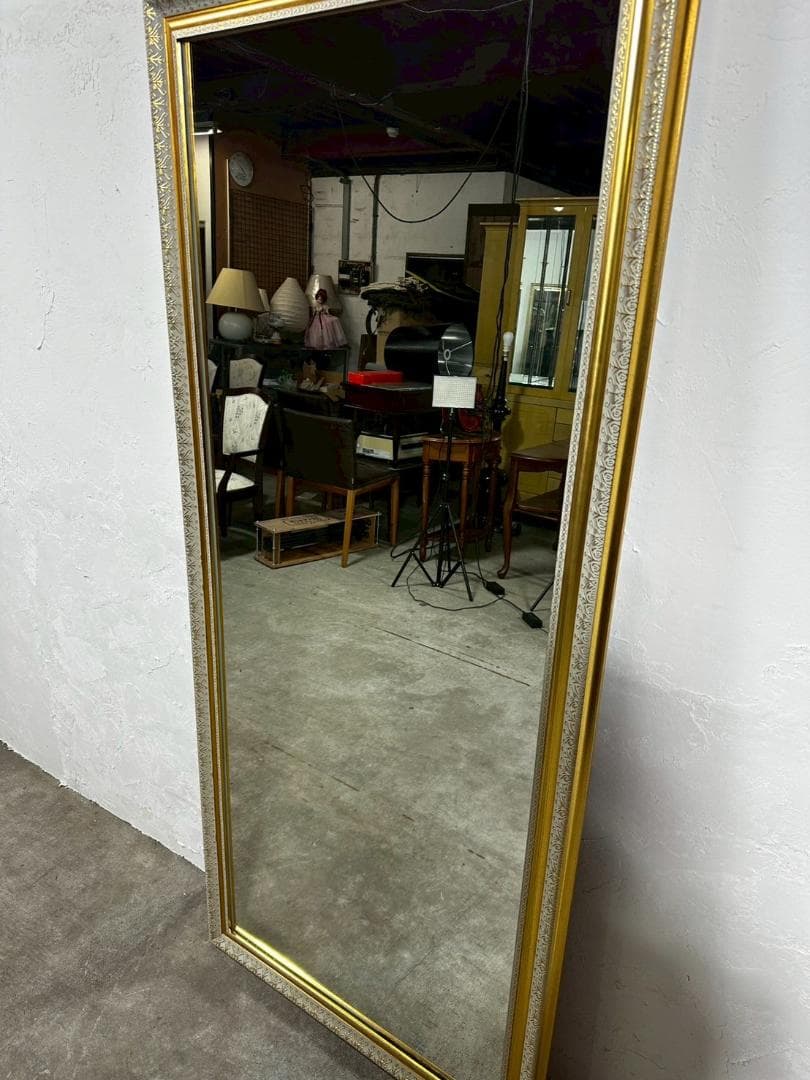 『イタリア製』ウォールミラー 大型ミラー 壁掛けミラー 姿見 鏡 RWmis54