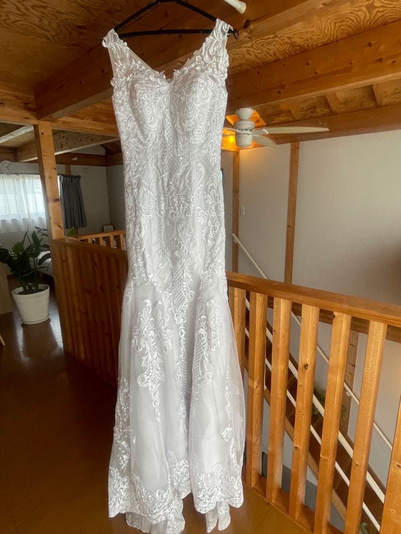 マーメイドウェディングドレス　セミオーダー　お値下げしました‼️