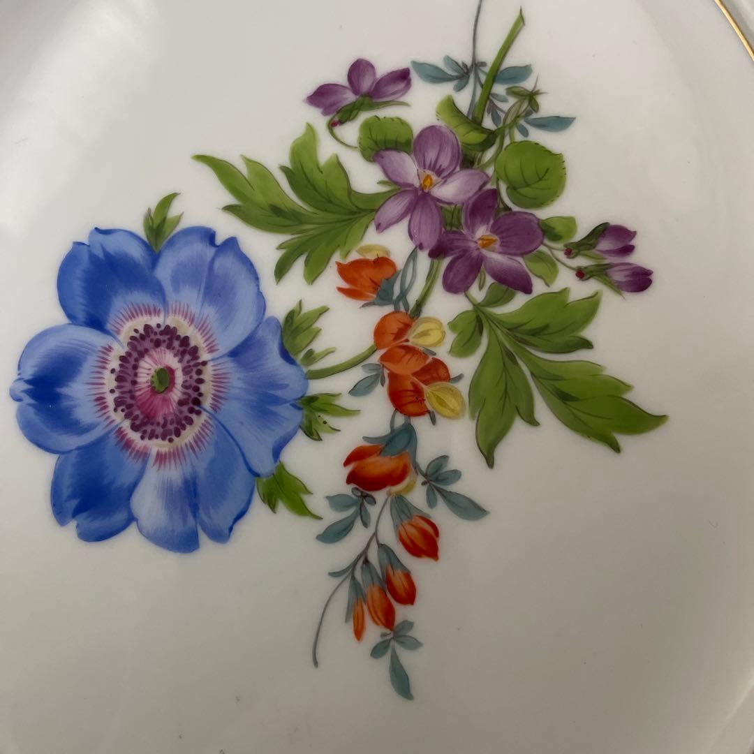 マイセン　プラーク　フラワー