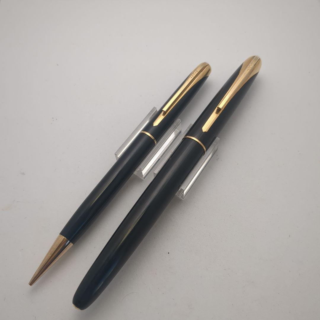 PILOT　万年筆　 ウルトラスーパー　スーパー500黒漆　シャープペンシル