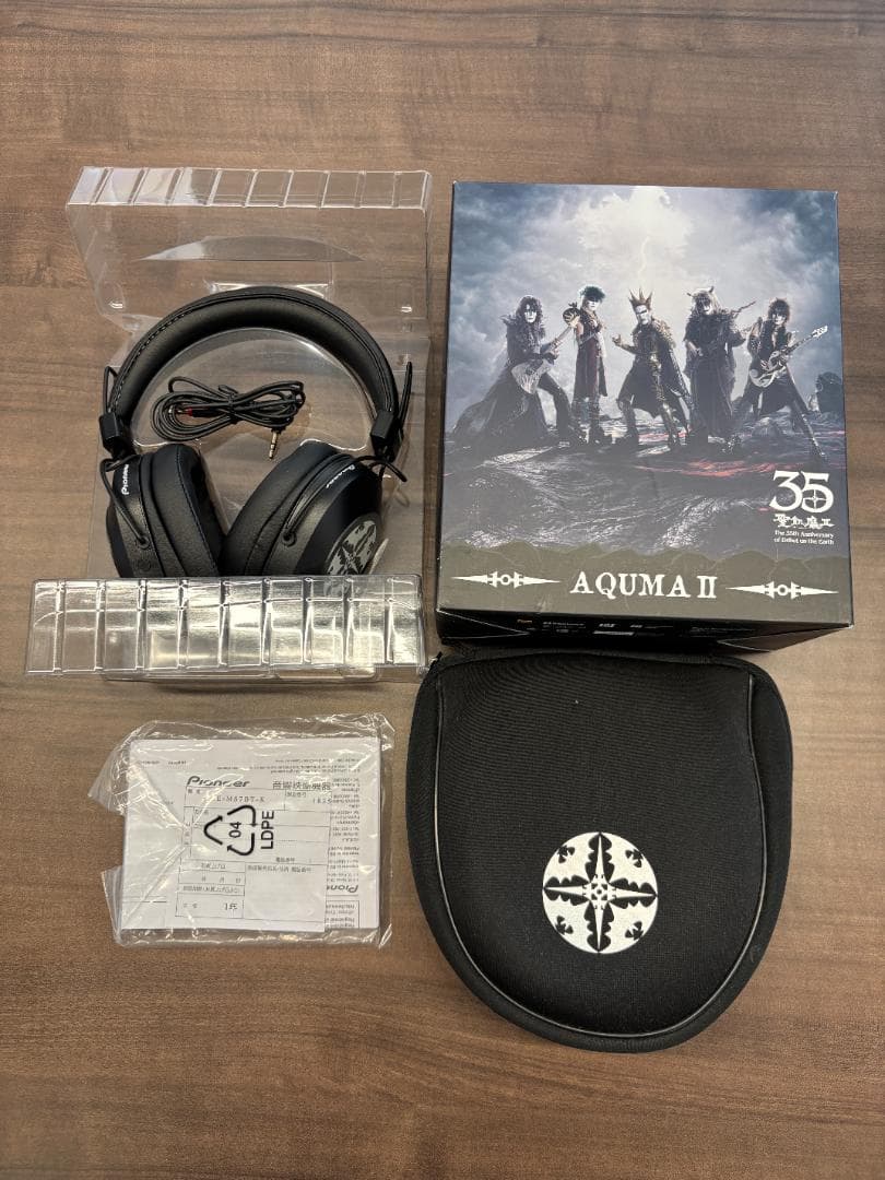 聖飢魔II Pioneer AQUMA II 限定モデルヘッドフォン