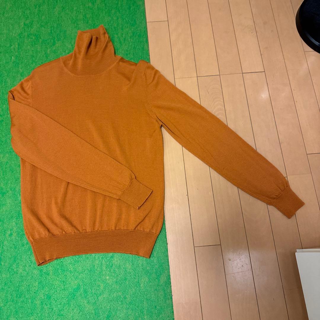 グランサッソ(GRAN SASSO) ハイネックニット　サイズ46(M)