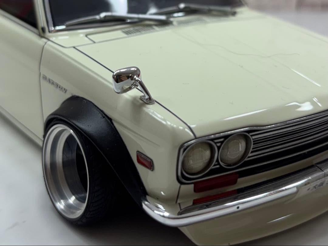 1/18ミニカー IG 510ブル　ワタナベ深リムスーパーワイドカスタム