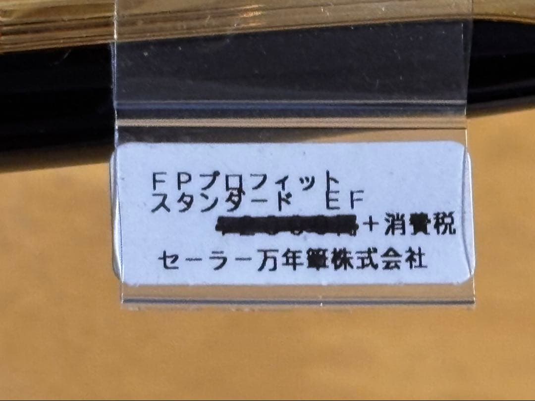 セーラー万年筆　プロフィット スタンダード（EF）未使用