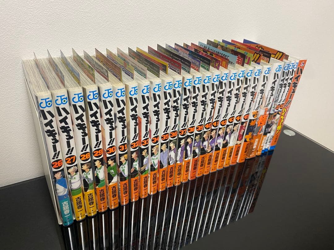 ハイキュー!! 関連本　全巻初版帯付き　特典付き