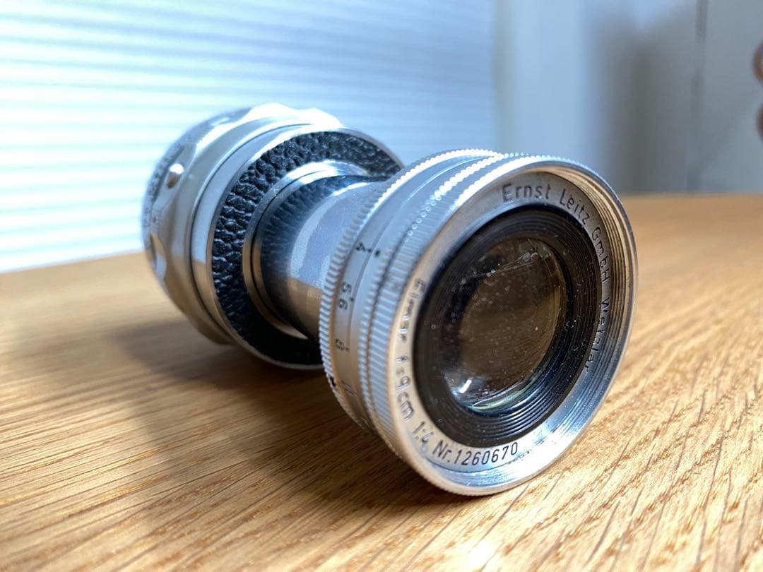 Leica Elmer 90 f4 エルマー　沈胴