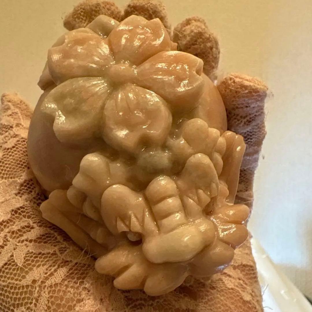 ピンクオパール龍亀♡桜♡♡No.2207