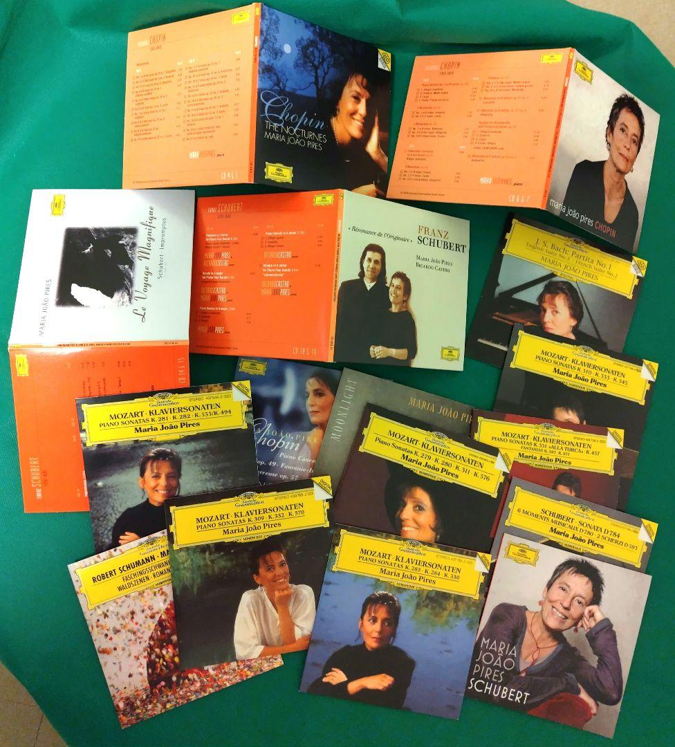 【 合計54枚】マリア・ジョアン・ピリス ERATO&DG ボックス
