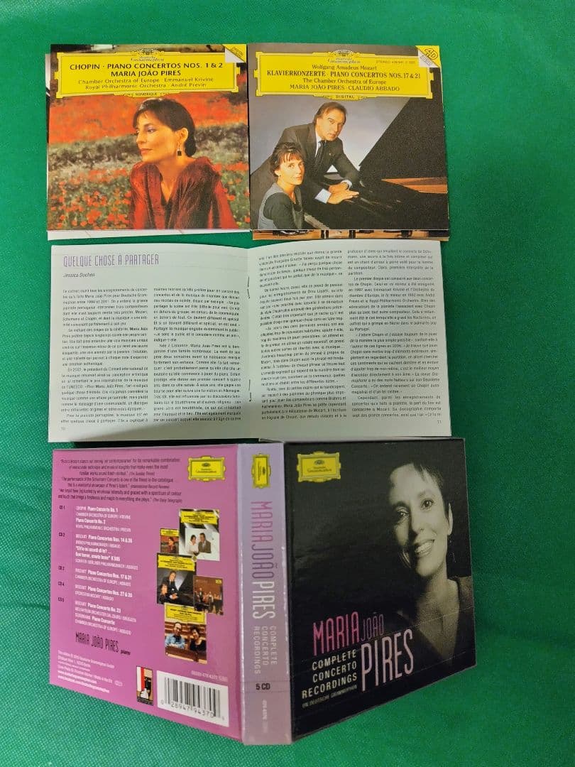 【 合計54枚】マリア・ジョアン・ピリス ERATO&DG ボックス