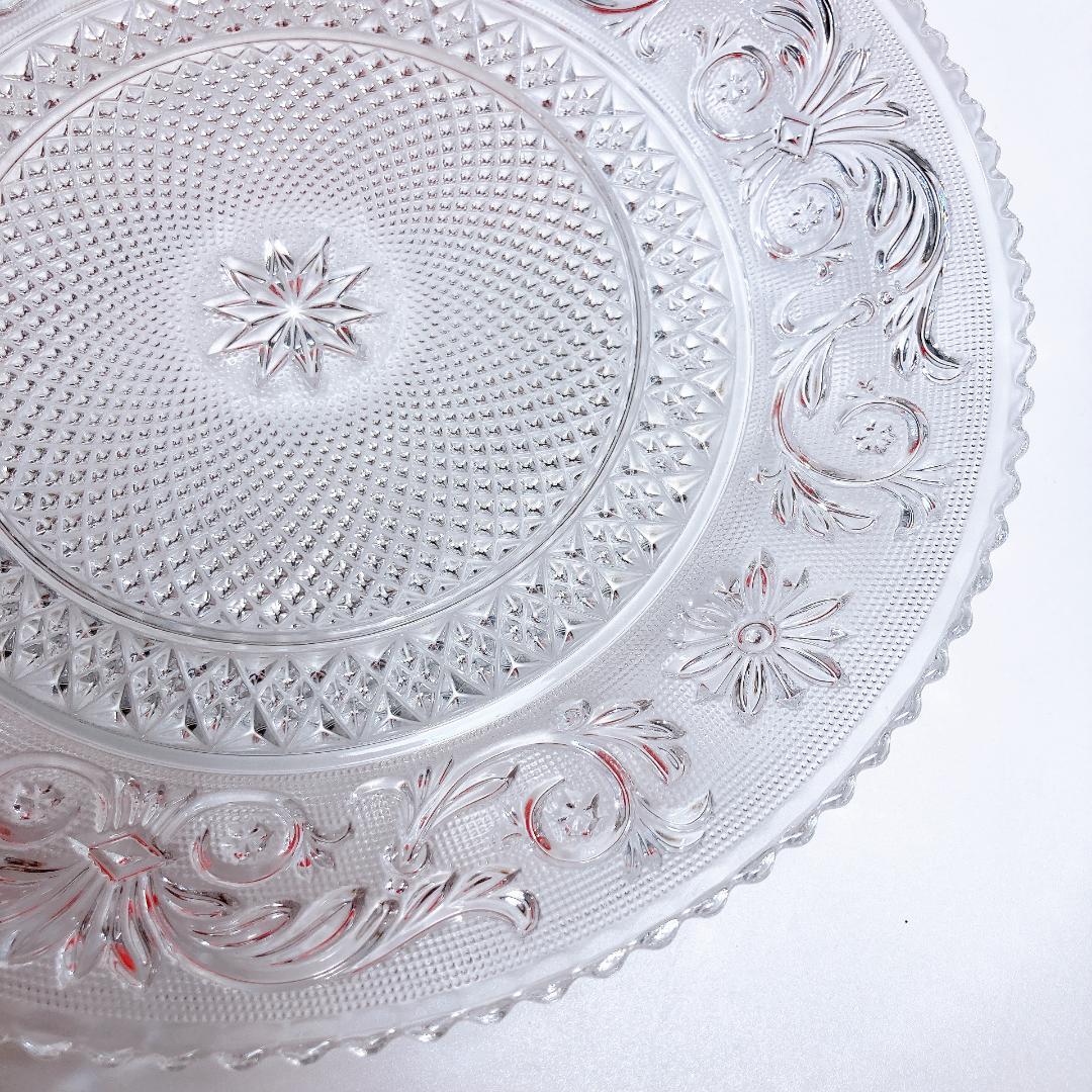 Baccarat バカラ アラベスク プレート 24cm　|3899|