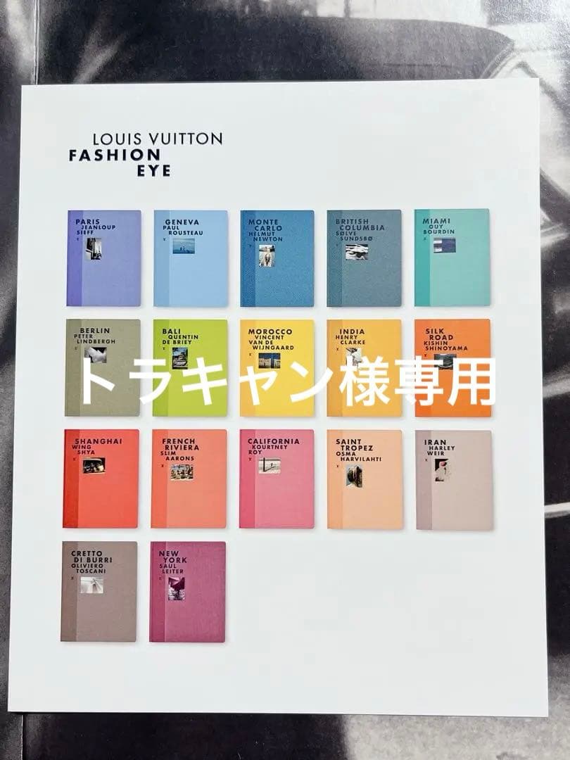 【LOUIS VUITTON】NEW YORK SAUL LEITER美品写真集