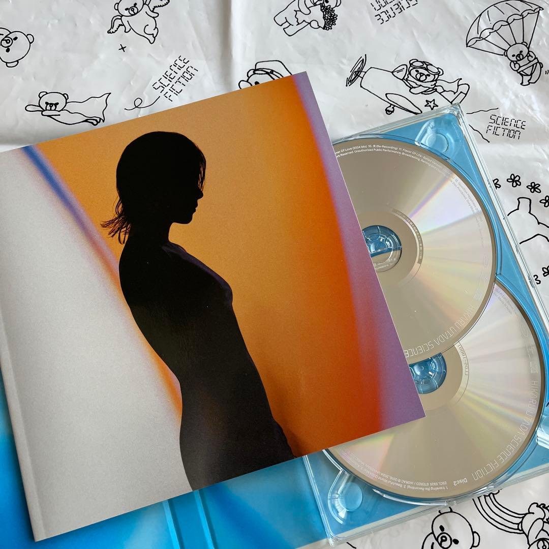 宇多田ヒカル　完全生産限定盤CD、LIVEオリジナル袋