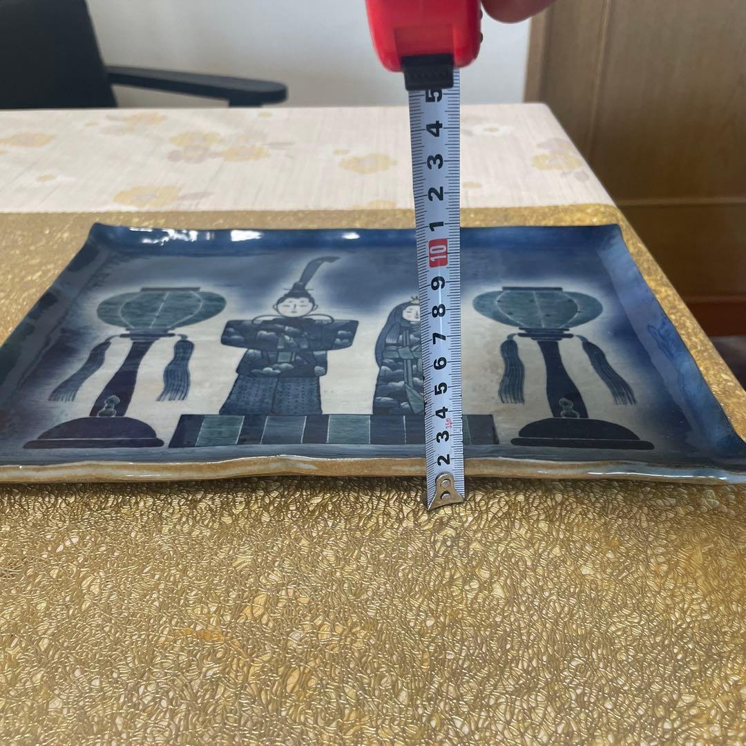 お雛様絵皿です