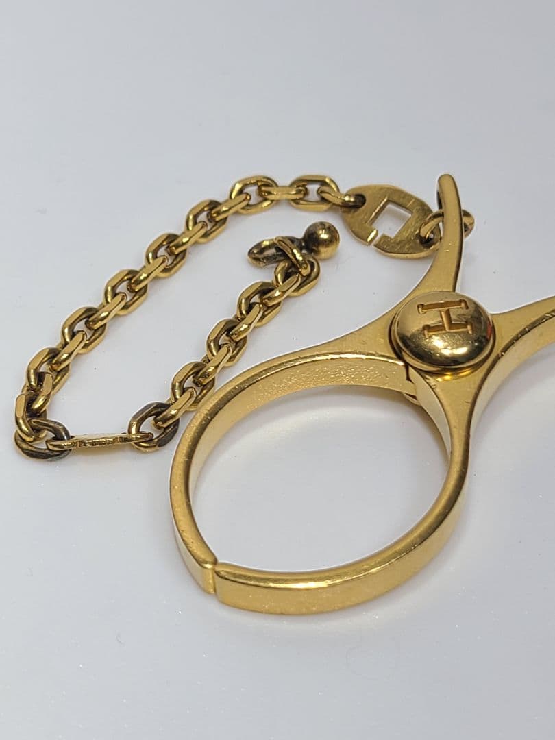 エルメス　グローブホルダー　セット　ゴールド　シルバー