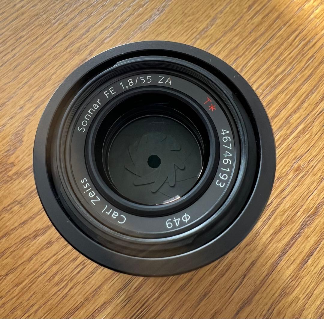 【美品・完動品】Sony FE 55mm F1.8 ZA ソニー 付属品多数
