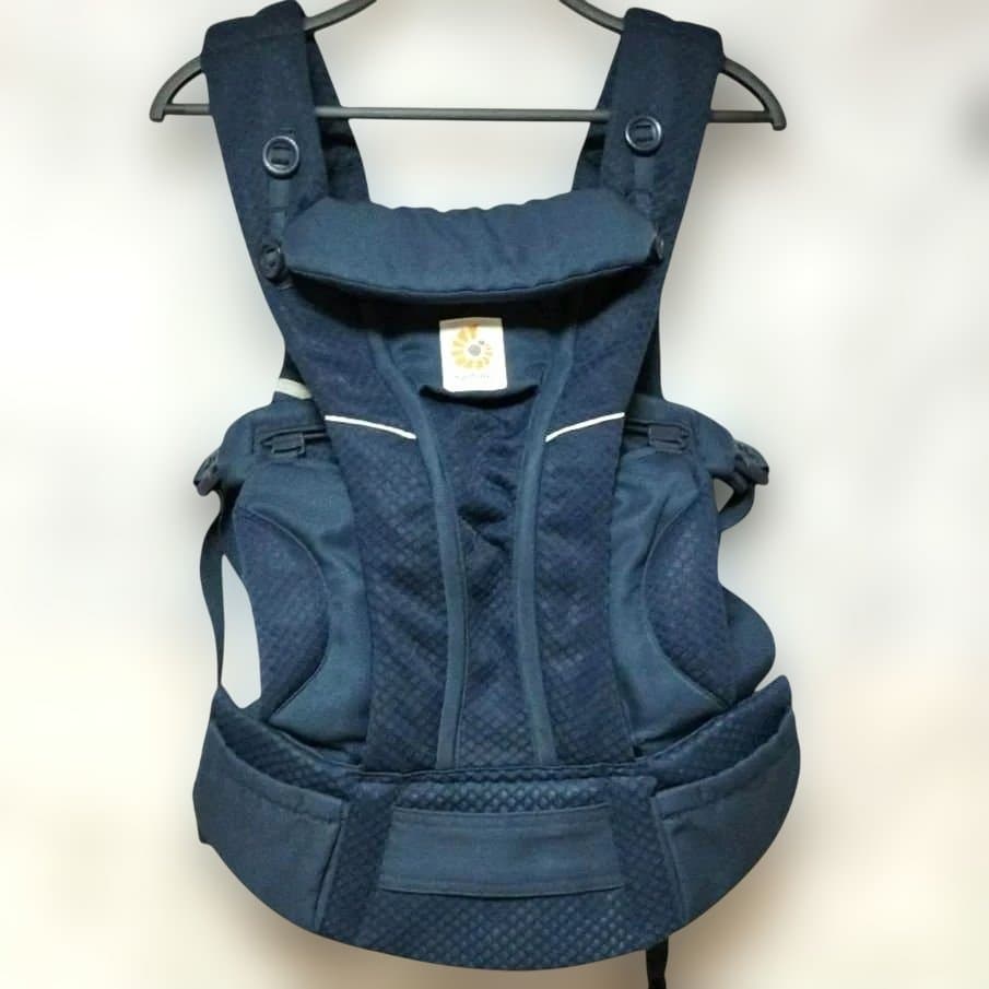 【極美品】エルゴベビー OMNI 抱っこ紐 ミッドナイトブルー