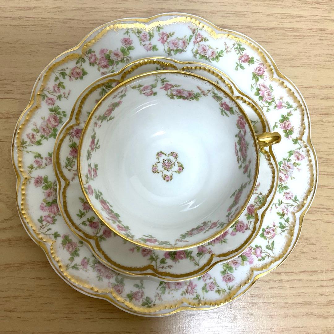 アビランド　リモージュ　270 カップ&ソーサー　19cmプレート　トリオ ①