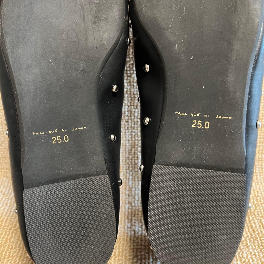 【美品/人気】Emma Francis.フラットスタッズシューズ/箱無し