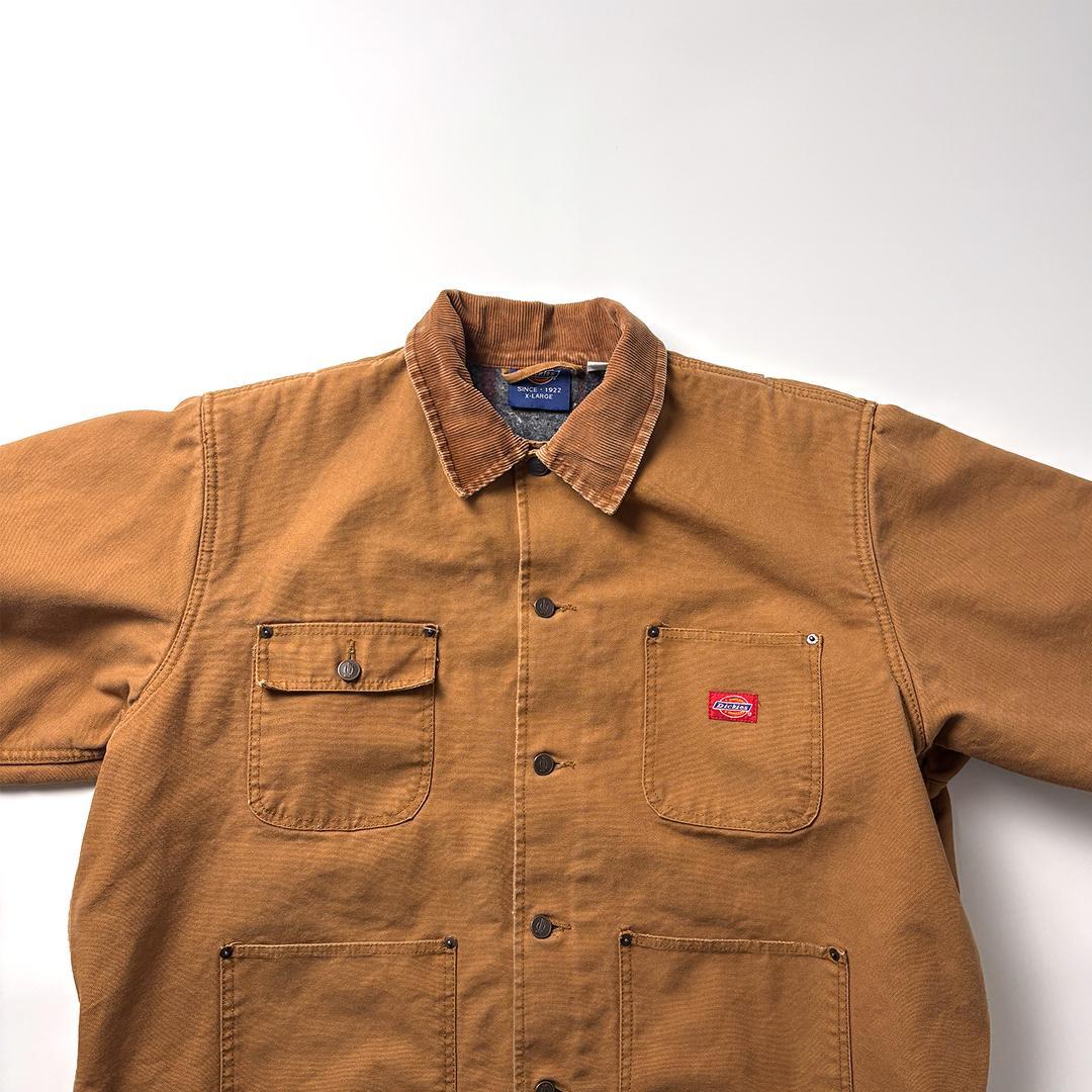 dickies ミシガンチョアコート XL カバーオール ブラウン ディッキーズ