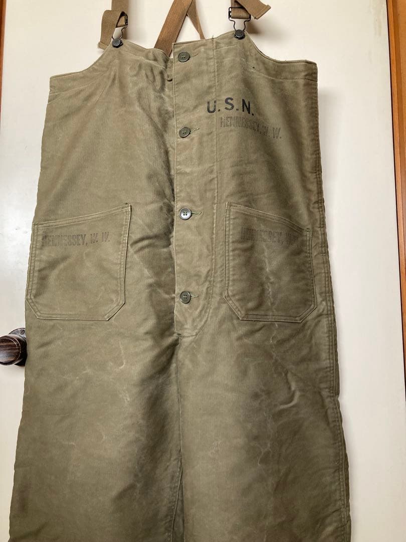 40s USN N-1 デッキパンツ Mサイズ