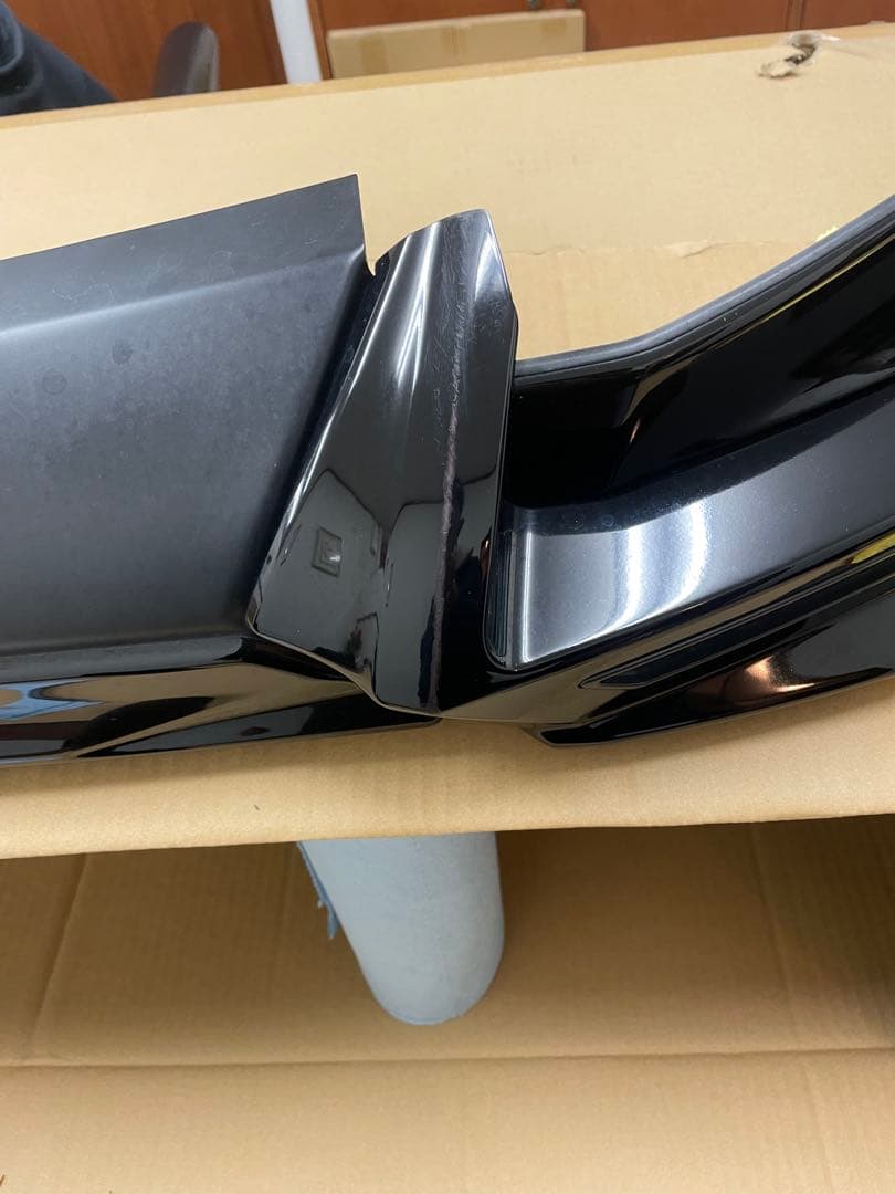 黒 アルファード30後期 TRDフロントエアロ