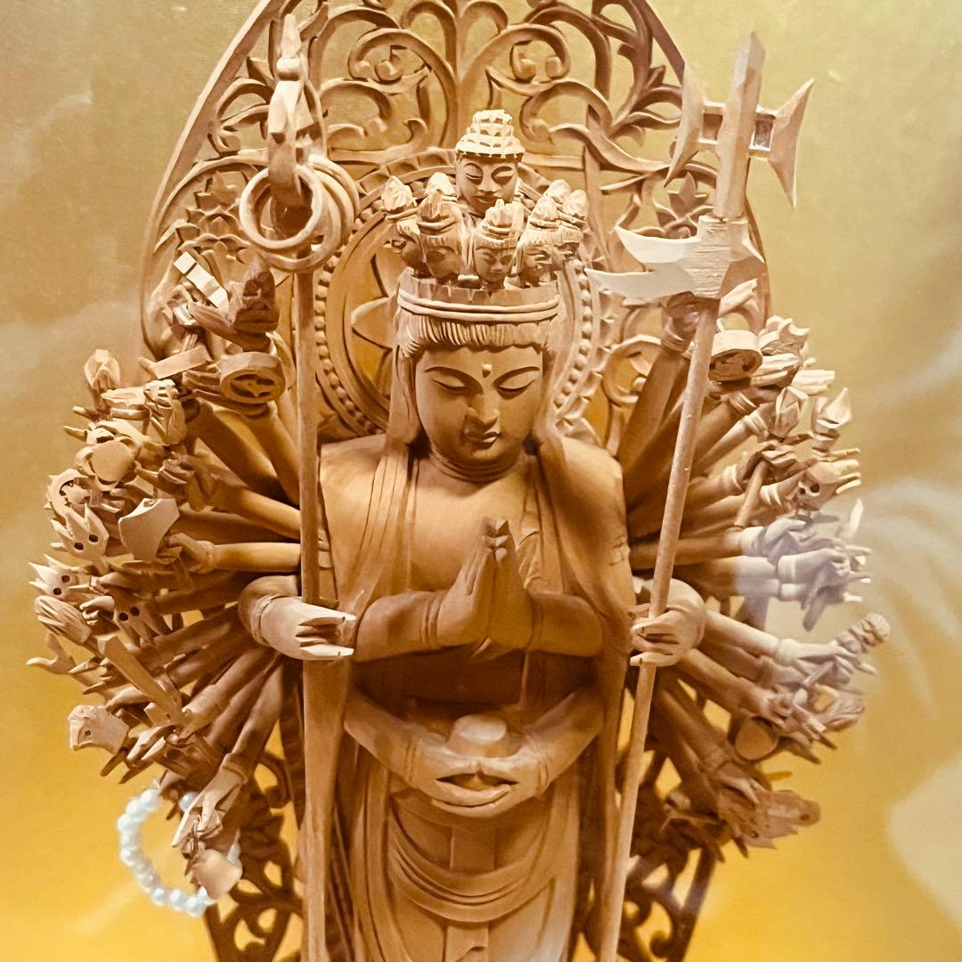 仏像 千手観音菩薩 立像