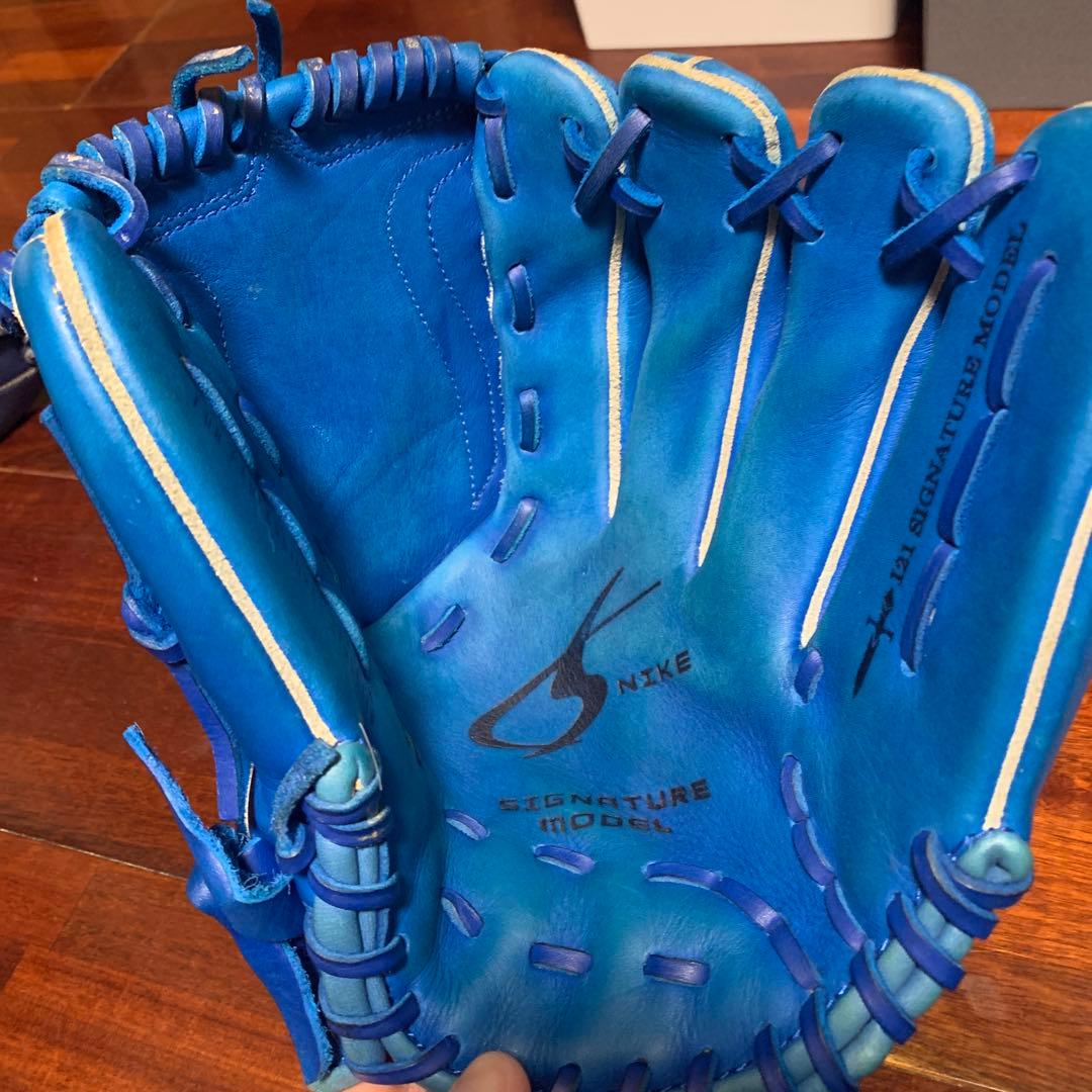美品！NIKE 軟式投手用グローブ　岩隈久志モデル　限定　ナイキ　限定袋付き