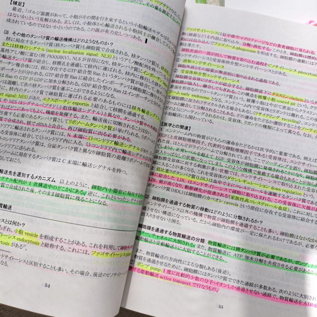 生命科学 要項集・問題集(3つ) KALS