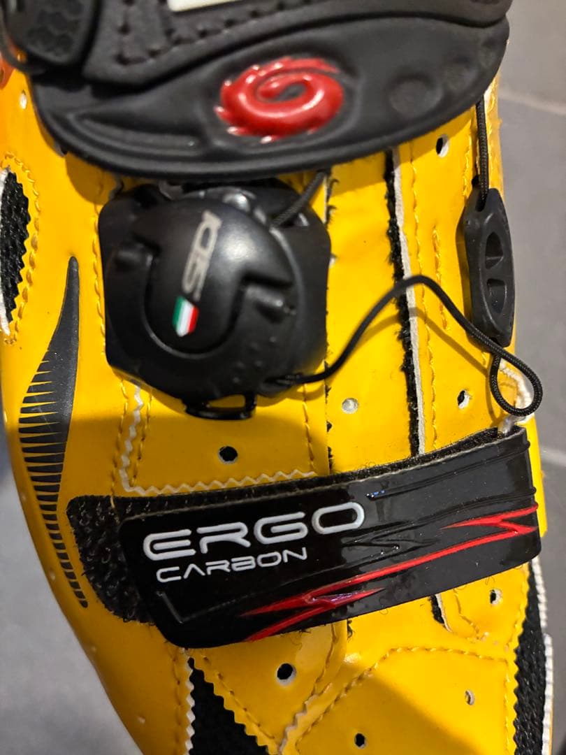 SIDI Genius 5 Pro Carbon イエロー 41 1/2