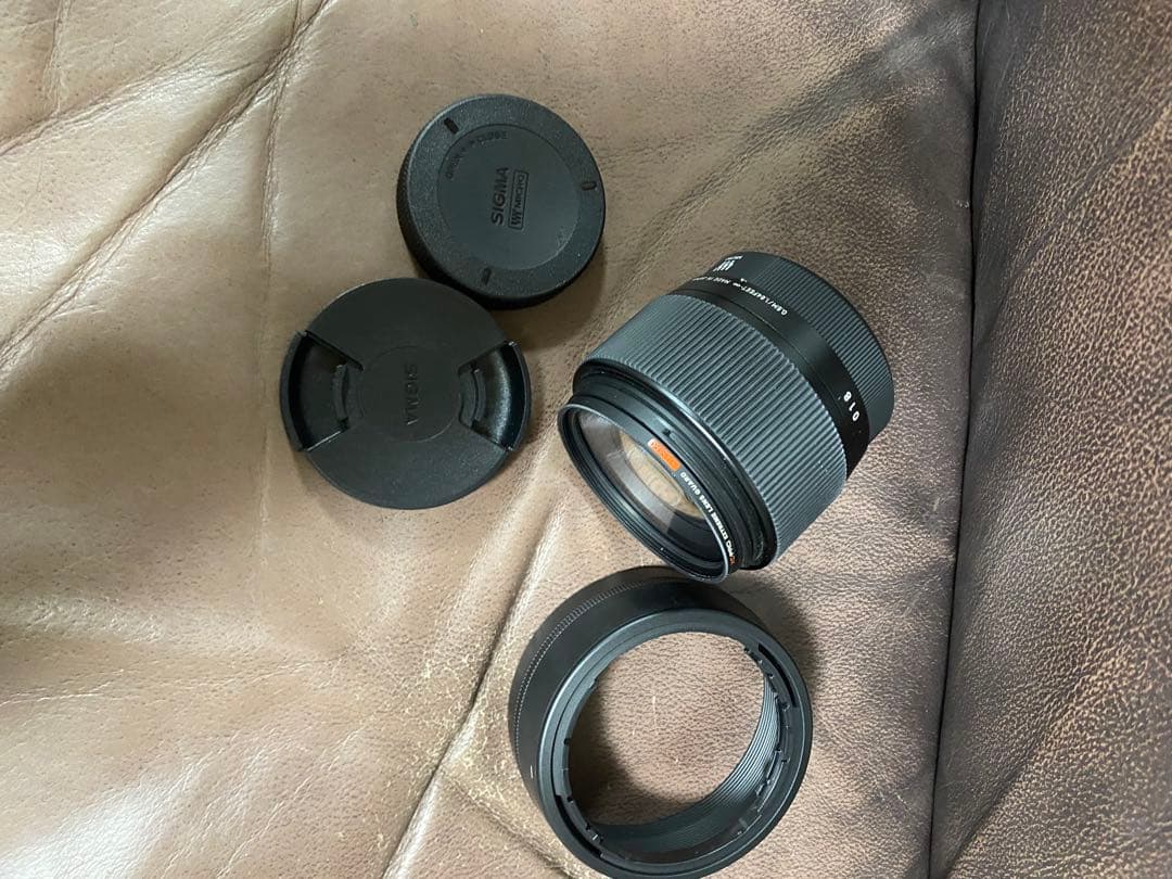 値下★SIGMA 56mmF1.4 DC DN [マイクロフォーサーズ用] 美品