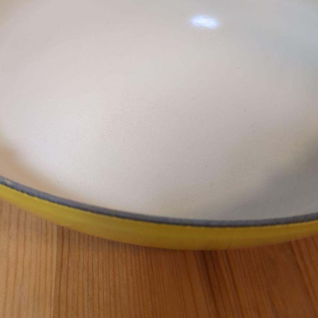 【新品未使用】LE CREUSET 30 イエロー ビュッフェキャセロール