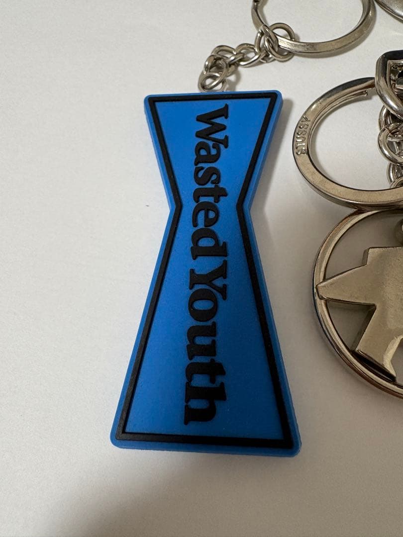 stussy wasted youth afterbase キーホルダー　3点