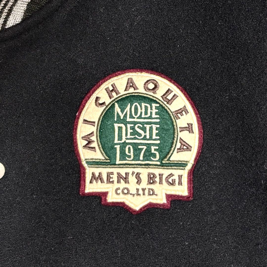 MEN'S BIGI 1987年製 スタジアムジャケット/スタジャン