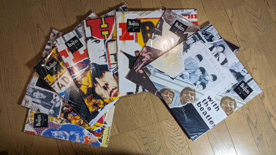 【ペアウォッチ付】ザ・ビートルズ アンソロジー レーザーディスク【一部未開封】