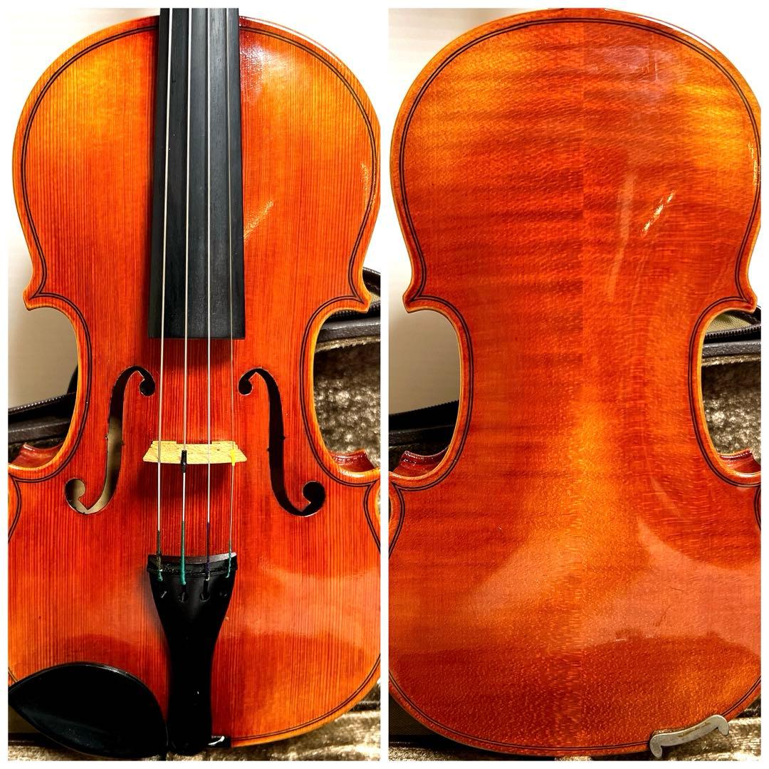 【美品・美虎杢】SUZUKI NO.520 1/8 バイオリン 1990年製
