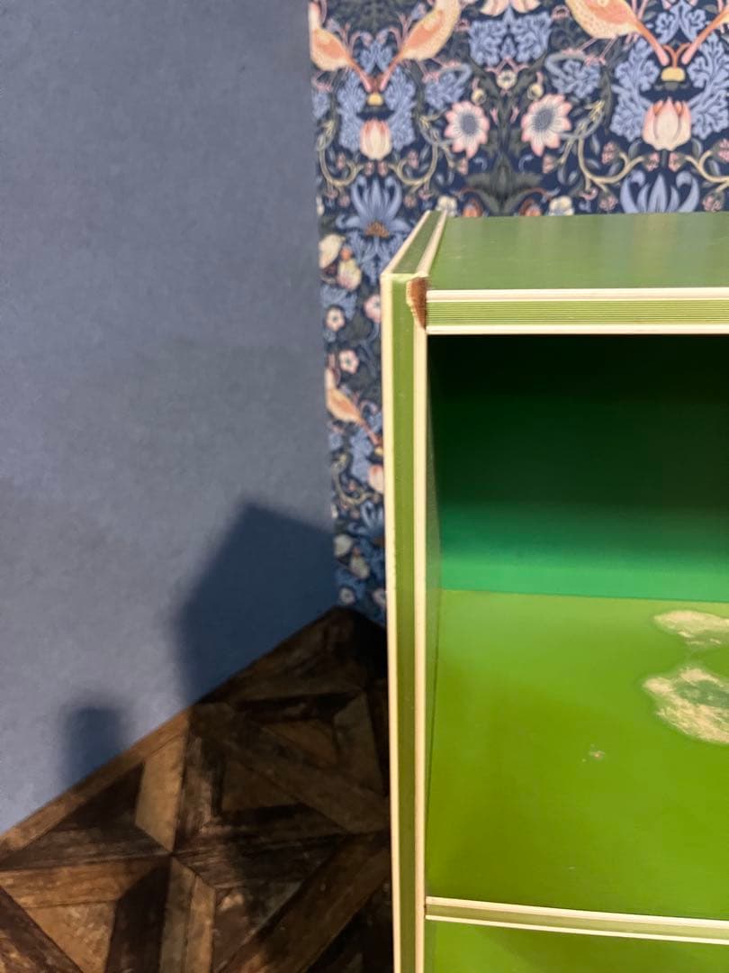 棚 ラック 緑 グリーン 昭和レトロ レトロポップ インテリア 当時物