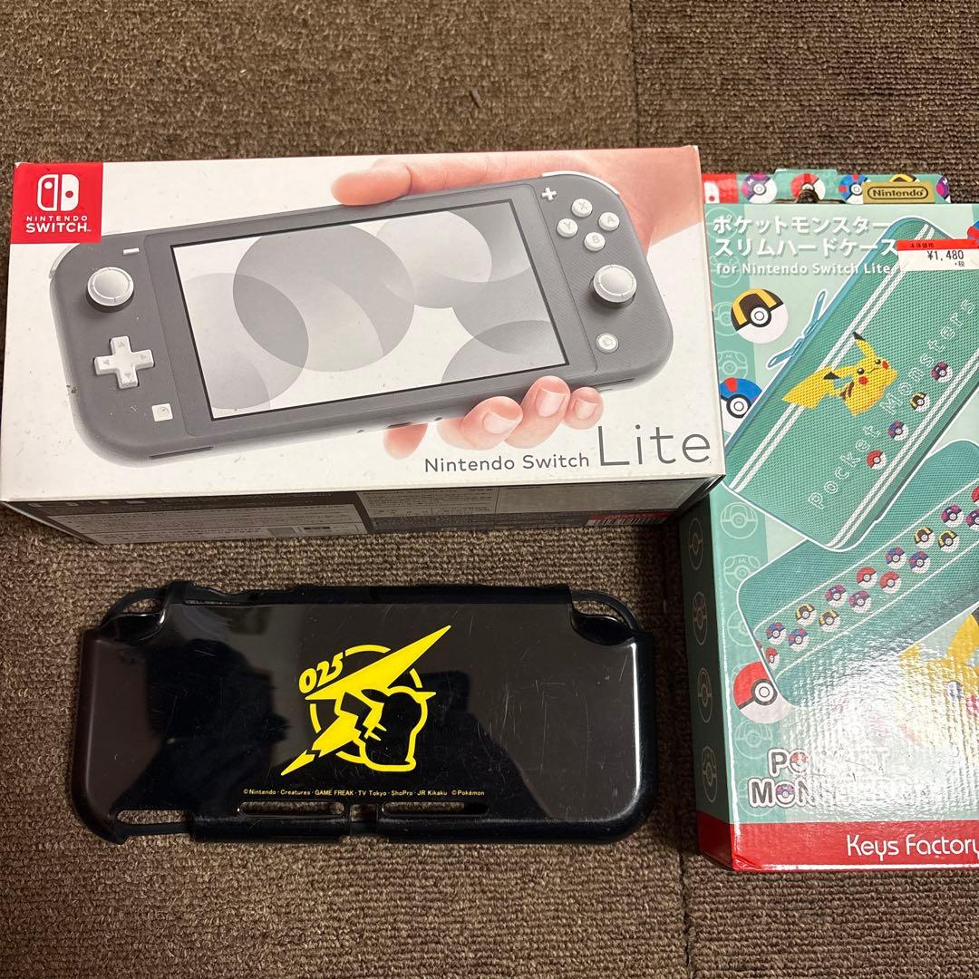 Nintendo Switch Lite とポケットモンスターカバー