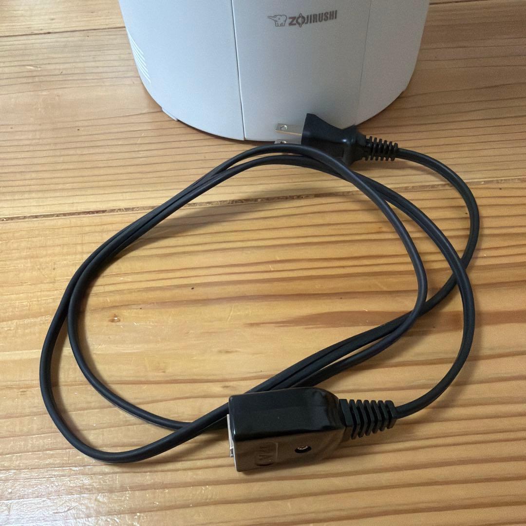 林*文様 象印 加湿器 スチーム式 4.0L ホワイト EE-DC50-WA 2