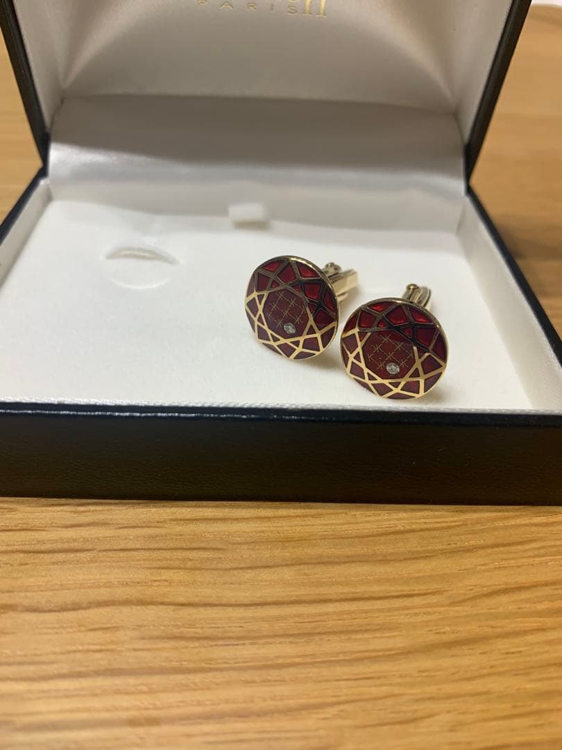 【箱付き】Paris Korloff コルロフ カフス ボタン