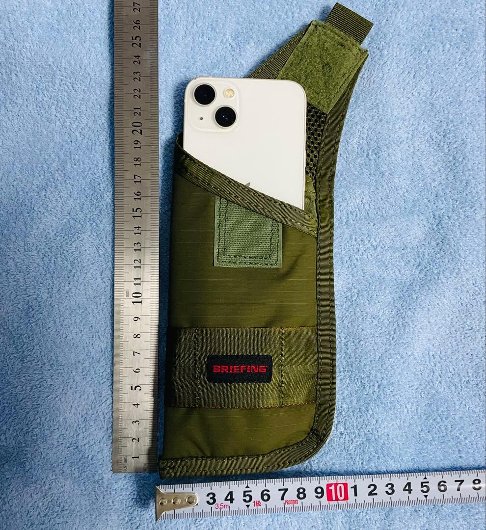 美品 BRIEFING PP-6 PLUS MW オリーブ②