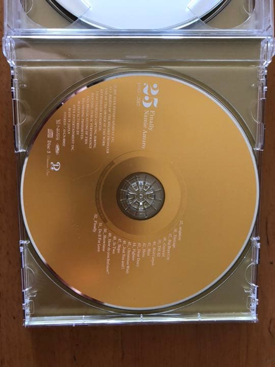 安室奈美恵25th Finally CD＆キーホルダー