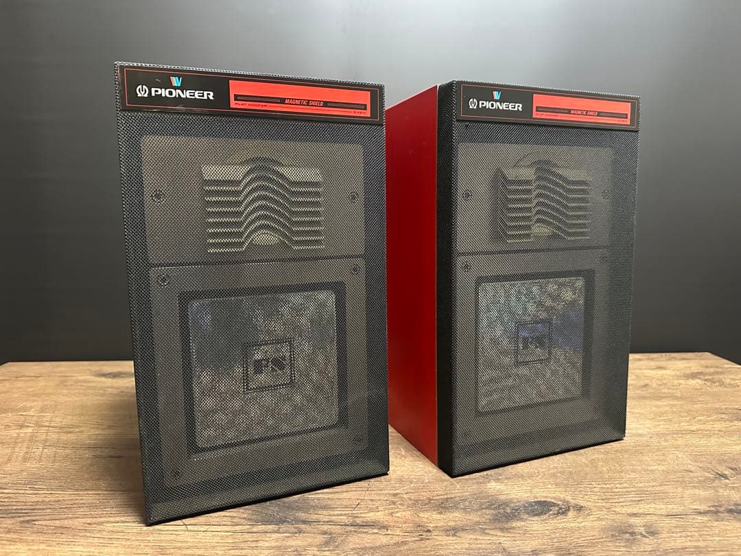 Pioneer パイオニア　S-X21V(RD) スピーカー　ペア シリアル同番