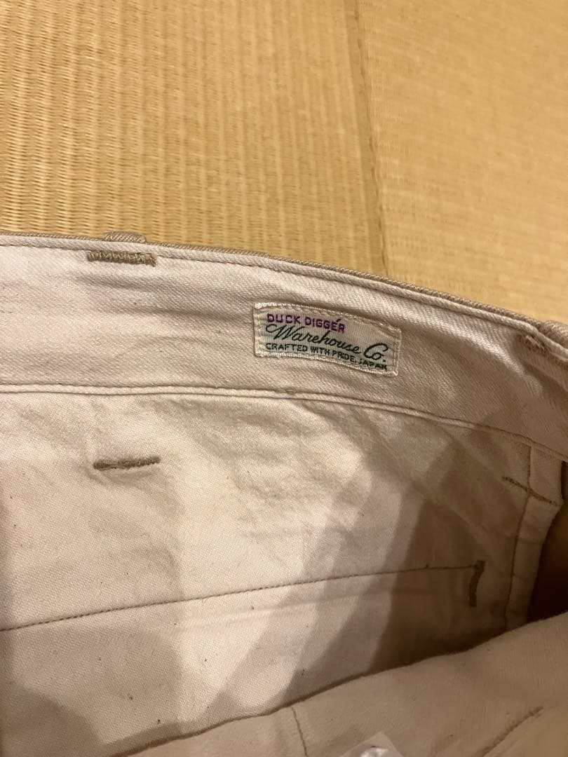 美品　ウエアハウス　Lot 1082 CHINOES 33inベージュ　チノパン