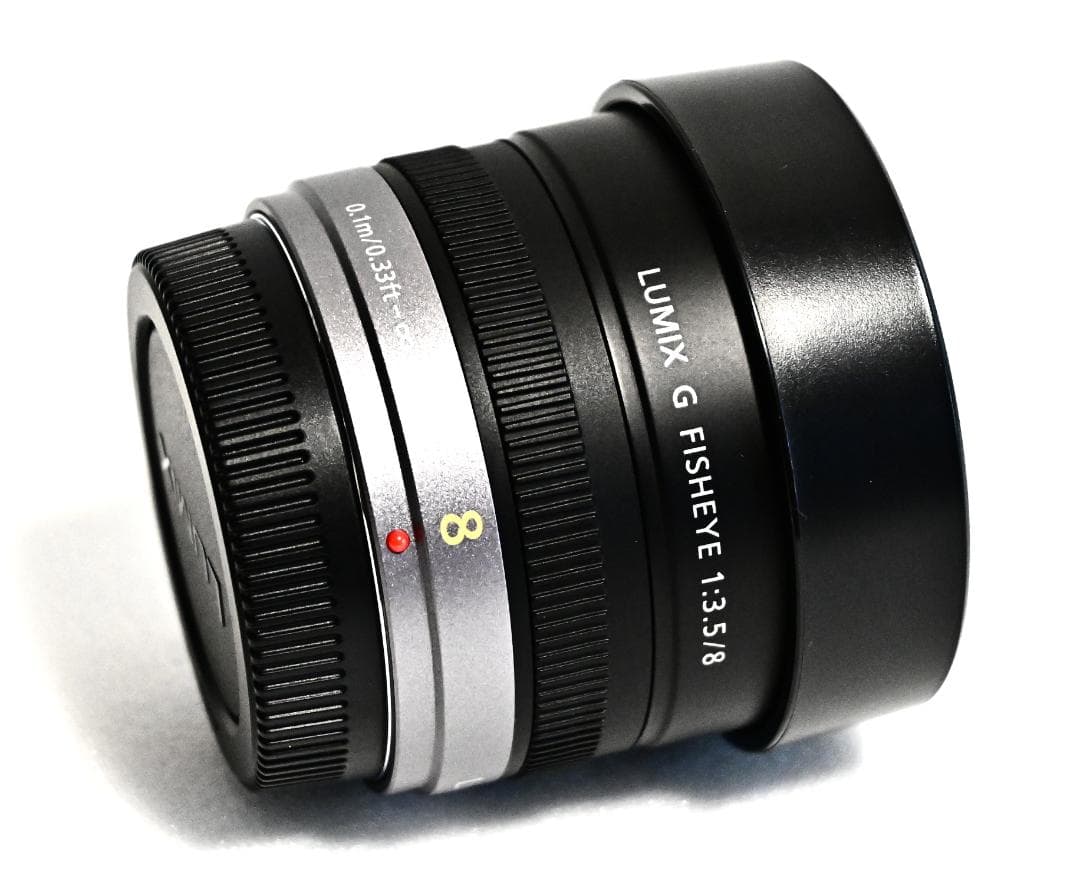 LUMIX G FISHEYE 8mm f3.5 H-F008 魚眼レンズ