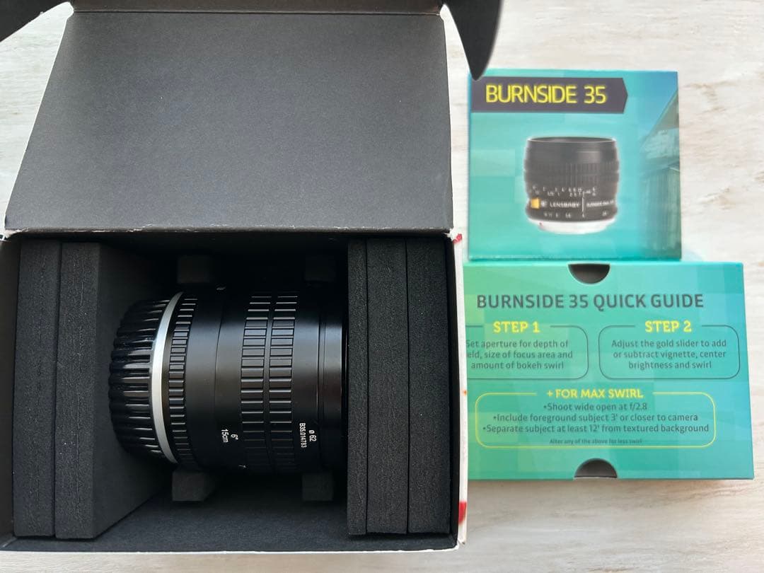 Lensbaby Burnside 35 Canon EFマウント 美品
