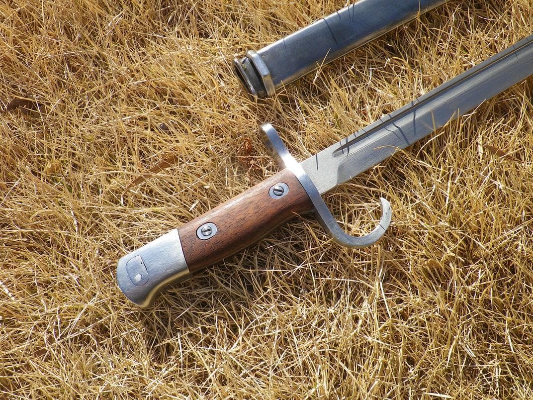 三十年式銃剣　レプリカ　複製品　チタン製