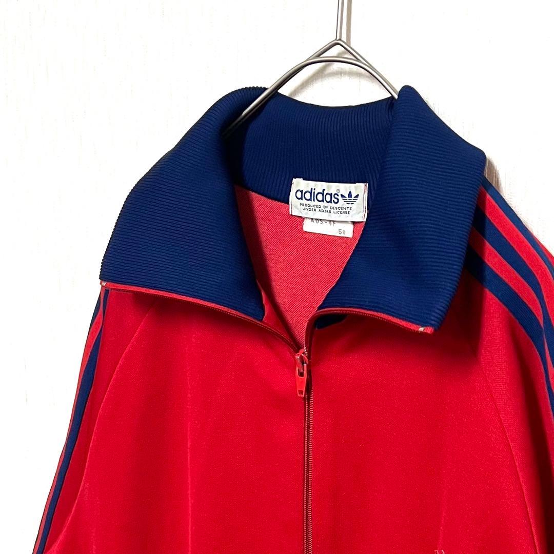 【希少5号‼️】 美品 デサントadidas ジャージ 在原みゆ紀 赤紺 古着