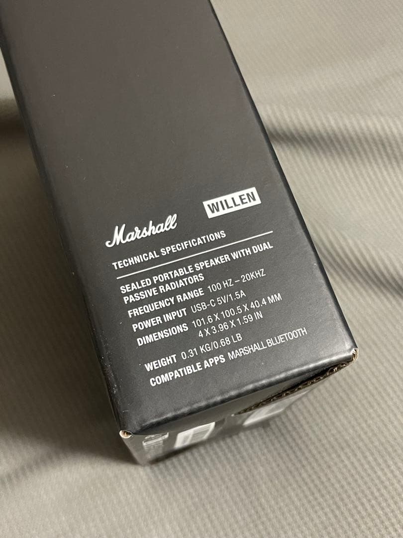 Marshall WILLEN Bluetooth スピーカー