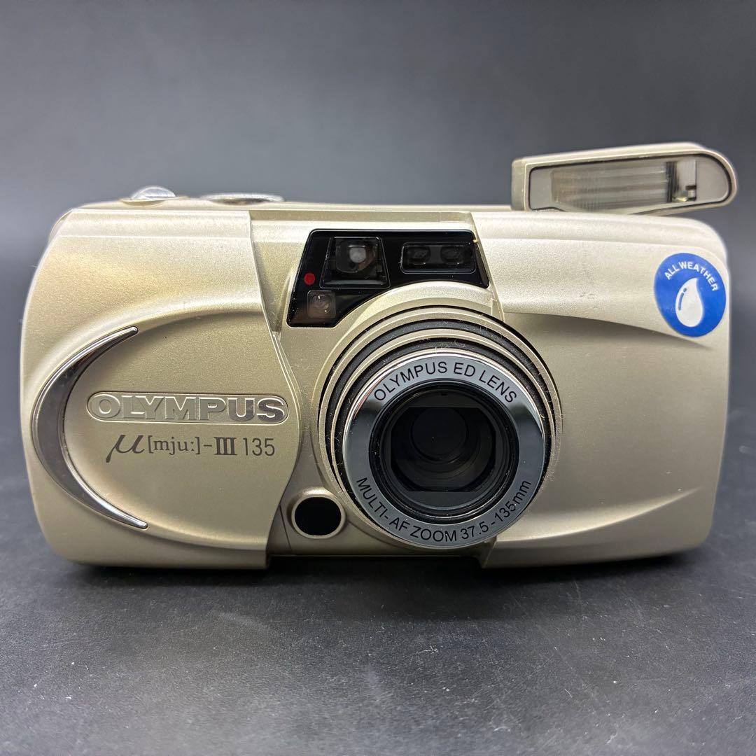 【動作確認済み】OLYMPUS μ [mju:]-III 135 レトロカメラ
